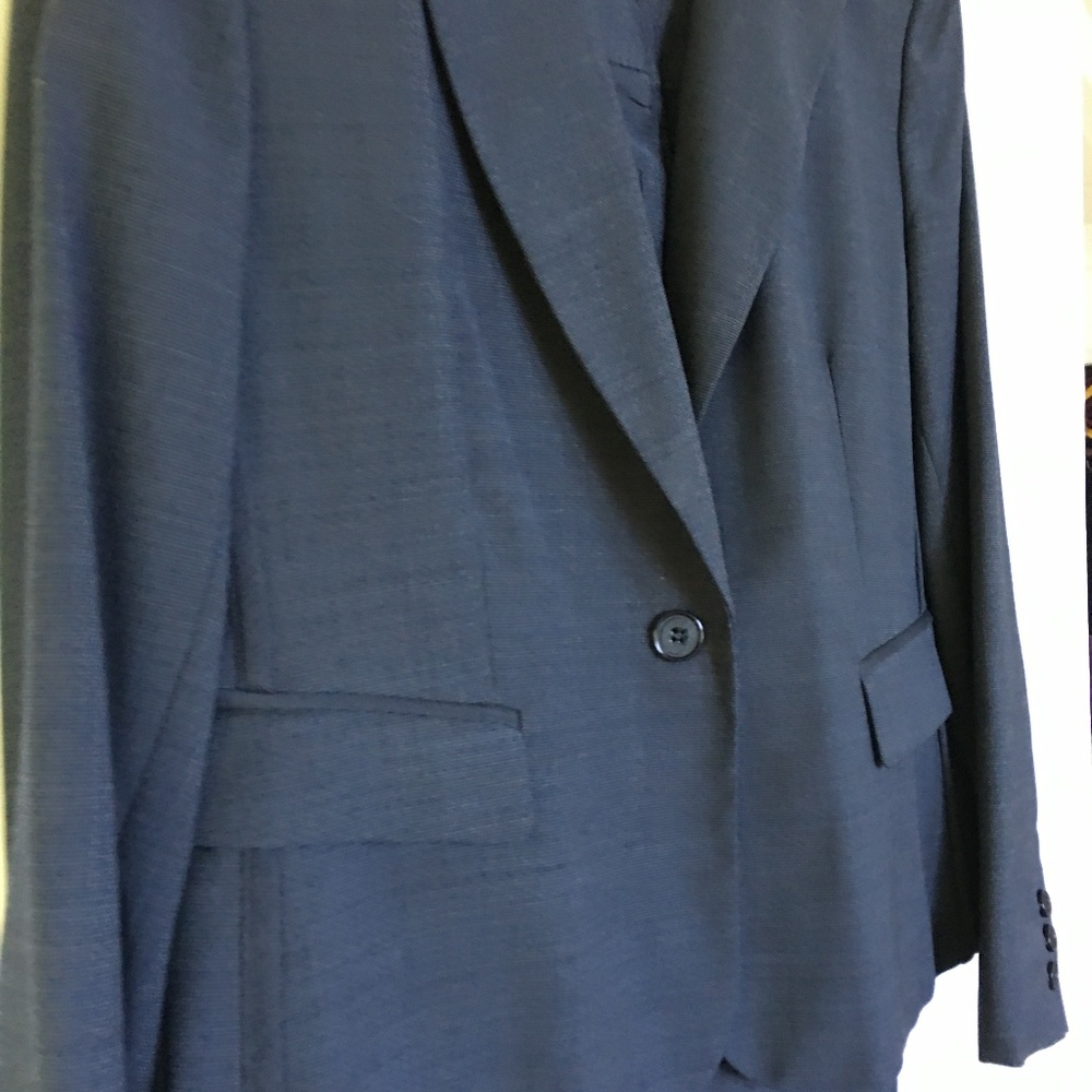 Blue Pants Suit